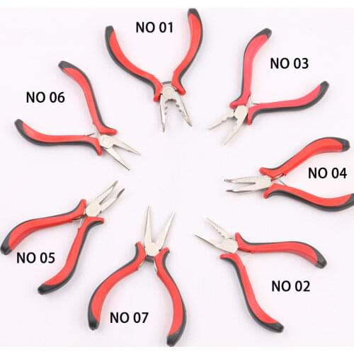 1pcs Hair Extension Pliers for Install and Remove Micro Rings Tubes Different styles are available ( style 01 to style 13)