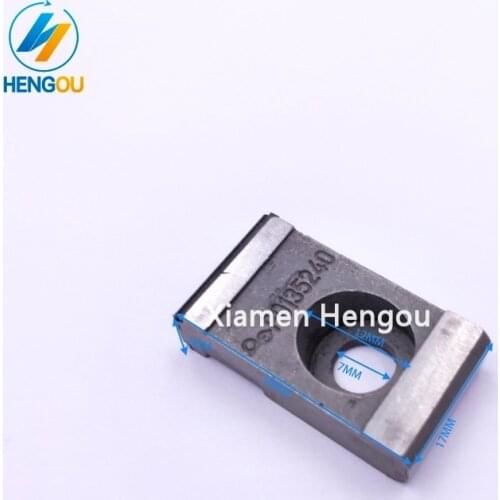 2 Pieces KBA Gripper Pad P0135240 KBA 105 Printing Machine Gripper 30x17x7mm P0135240