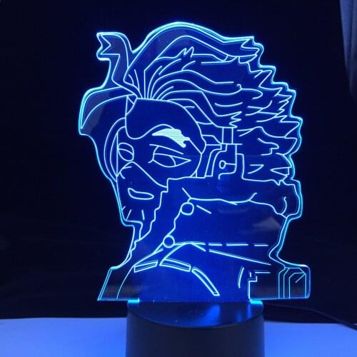 Hawks 3D Anime Lamp Night lights Boku No Hero Academia Lampara For Kids Birsthday My Hero Academia Christmas Gift Table Lamp