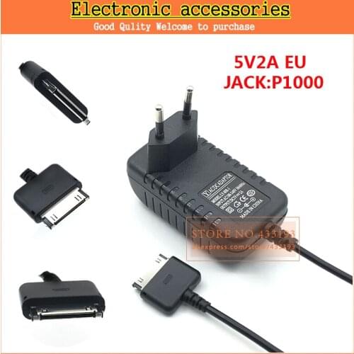 FOR Samsung Tablet PC EU Charger 5V 2A power adapter P6210 P6800 P6810 P7310 P3110 P5100 P1000 N8000