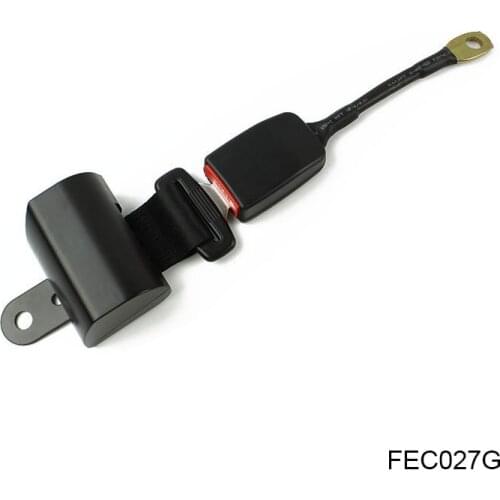 Two-Point Retractor Safety Belt Car Seat Belts With Stalk/Cable FEC027G