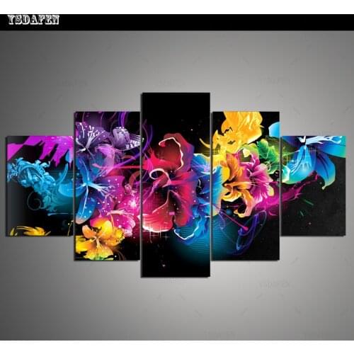 HD Printed Painting Canvas Printing Flower painting Room decor print poster picture canvas Framed Art HG-177