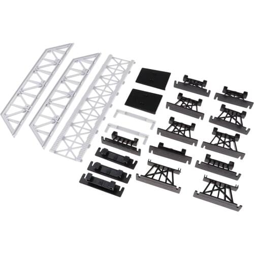 Model Railroads & Trains HO Scale Bridge Model Building Accessory for Decor