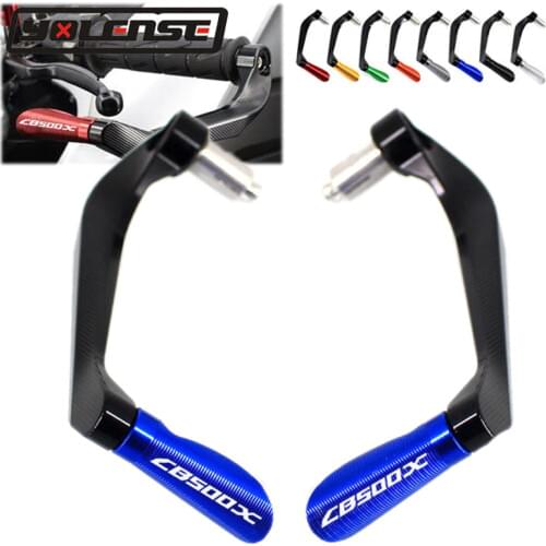 Motorcycle CNC Handlebar Grips Guard Brake Clutch Levers Guard Protector For HONDA CB500X CB500F CB 500X CB 500F