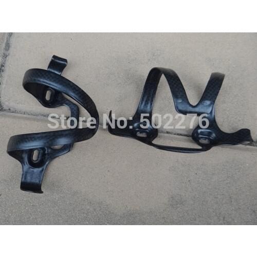 New Carbon Matt MTB Mountain Road Cyclocross TT Bike water Bottle cage bicycle Holder for all Cycling - 2 Pcs ( CG028 )