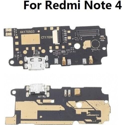 OEM Dock Connector Charging Port & Microphone Replacement For Xiaomi Redmi Note 4 4X