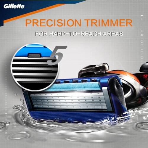 Genuine Gillette Fusion Flexball Razor Smooth Shaving Razor Blade for Men Face Care Safety Razor
