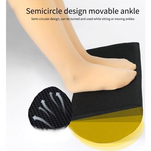 Slowly Resilient Elastic Cotton Footrest Pillow Pad Home Office Footstool Cushion Medical Foam Non-Slip Pedal For Under Desk