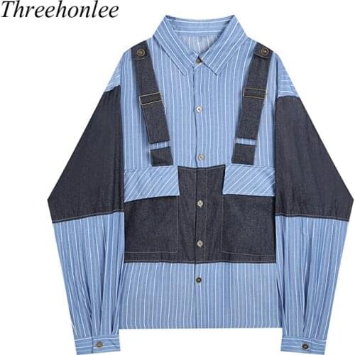 Threehonlee Women's Striped Shirts