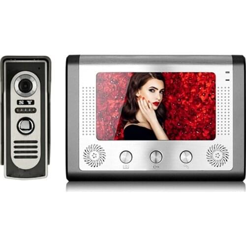 7 Inch Video Door Intercom Indoor Monitor Interphone for Villa Private Home Security Home Security Video Doorphone Doorbell