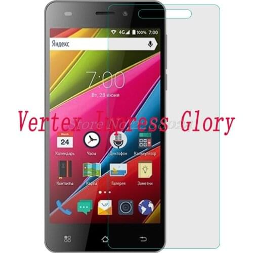 2PCS Tempered Glass 9H Explosion-proof Protective Film Screen Protector mobile phone for Vertex Impress Glory