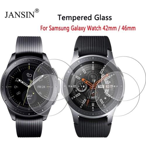 Screen Protector Film For Samsung Galaxy Watch 42mm 46mm Tempered Glass Protective Film For Samsung Gear S3 Classic/S3 Frontier