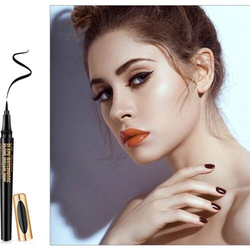 1 Pcs Brand New Liquid Eyeliner Pencil Waterproof Quick-Dry Super Black Color Eyeliner Long Lasting Makeup Tool eyeliner Pen