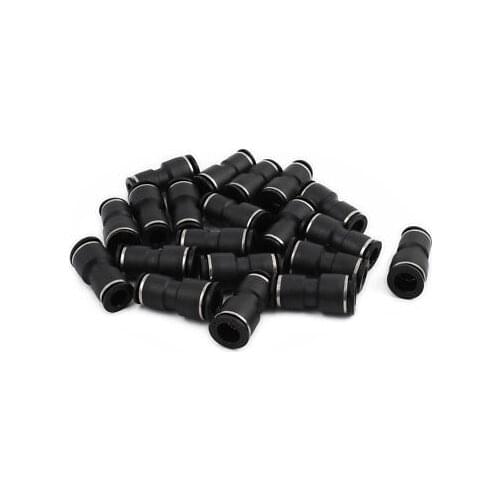 20Pcs 12mm to 10mm Straight Tube Pneumatic Air Quick Fitting Push In Connector