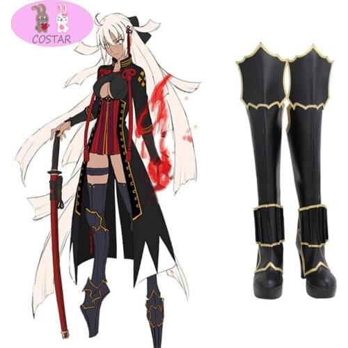 COSTAR Anime Boots FGO Fate Grand Order Cosplay Shoes Okita Souji Costume Shoes