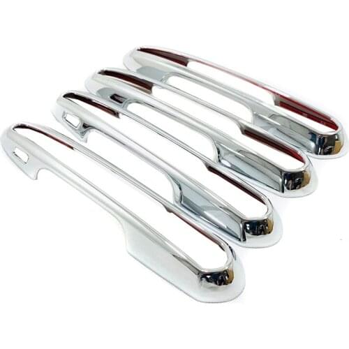 For 2019 2020 Toyota RAV4 RAV 4 Car Door Handle Cover Side Door Handle Protector Outer Door Handle Sticker ABS Car Accessories