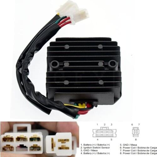 For Honda VF700C VF700 VF700V VF700F VF700S VF1100 VF1100S VF1000F VF1100C VF1000R GL500 GL650 Voltage Regulator Rectifier 12V