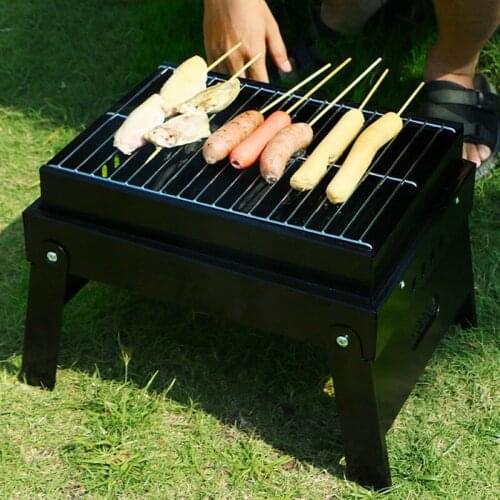 Barbecue Grill Stainless Steel Smokeless Grill bbq grill Outdoor Camping Barbecue Supplies bbq grill outdoor