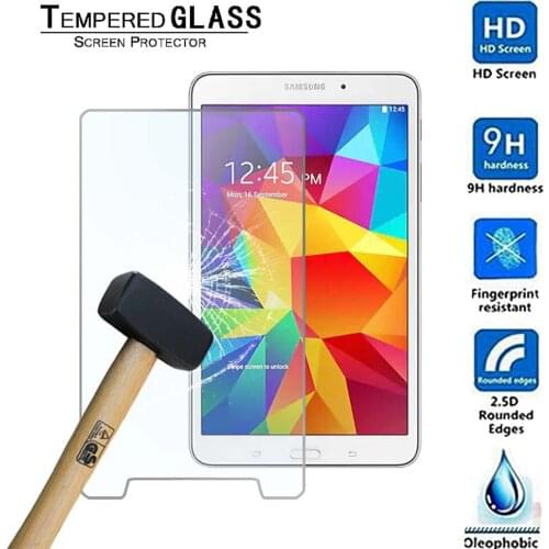 HD Curved Edge Tempered Glass Film for Samsung 8/8.4 Inch Screen Protector for Samsung Galaxy Tab Tablet Protective Film