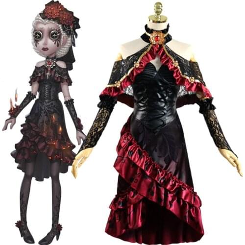 Game Identity V Cosplay Survivors Doctor Emily Dale Costume New Skin of Bath Fire Costumes Fancy Dress Party Halloween Costumes