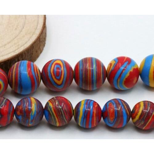 Wholesale!Stripe rainbow Turkey Stone 10/12mm size optional round loose beads 15" 2 pcs/lot DIY women jewelry making