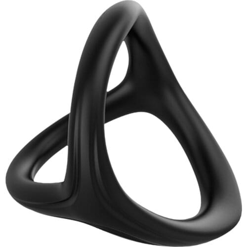 Male Masturbation Penis Ring Delayed Ejaculation Dildo Scrotum Lock Large Size Silicone Elastic Cock Rings Erection Sex For Toys