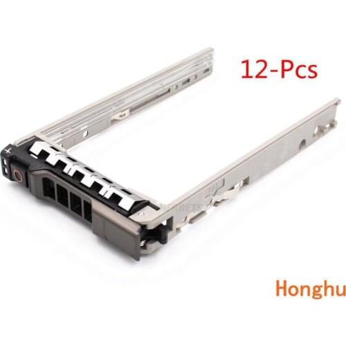Lot of 12pcs 2.5" HDD Tray Caddy 8FKXC 08FKXC For Dell PowerEdge R730 R630 R730XD R820 R920 With Screws