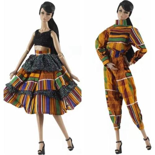 1/6 BJD Doll Clothes For Barbie Accessories Outfits Cosplay 11.5" Fashion Shirt Vest Skirt Pants Doll Dress Party Gown Girl Toys