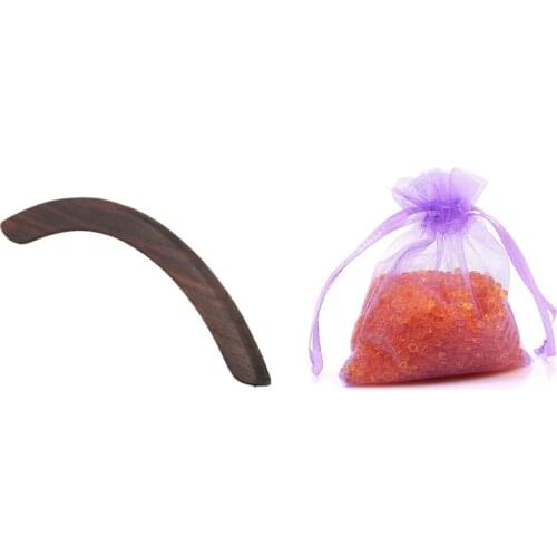 Rosewood Figured Solid Guitar Arm Rest for 39-41 Inch Acoustic Guitar & Desiccant Guitar Dehumidifier Bags Moisture