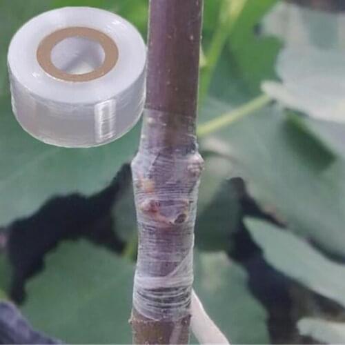 PE Grafting Tape Film Self-adhesive Portable Garden Tree Plants Seedlings Grafting Supplies Stretchable Eco-friendly30MM*120M