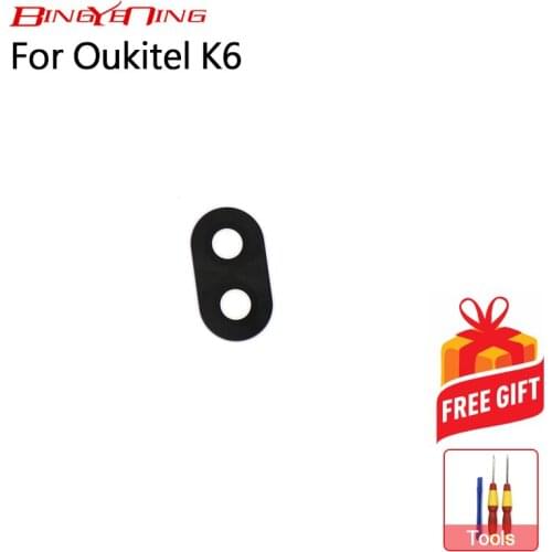 BingYeNing For Oukitel K6 Rear back Camera Glass Screen Protector Back Camera Clear Protective Film