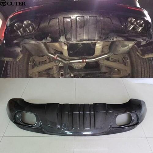 Q5 ABT style Carbon Fiber Rear Bumper Lip Diffuser For Audi Q5 ABT style Car body kit 09-17