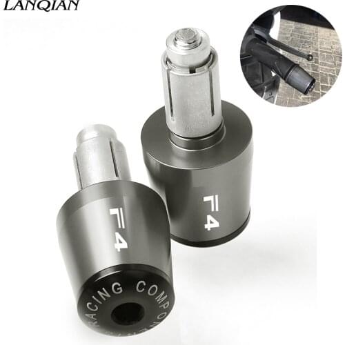 Motorcycle Moto Handlebar Gear Balanced Plug Slider Hand Handle Bar End Grips Cap Cover For Honda CBR 600 F4 CBR600 CBR600F4