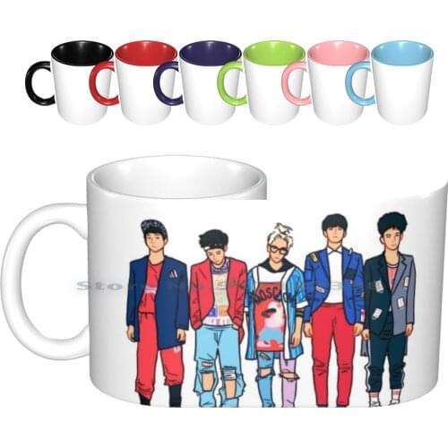 Shinee-Married To The Music Ceramic Mugs Coffee Cups Milk Tea Mug Shinee Shawol Taemin Lee Taemin Onew Minho Choi Minho Key