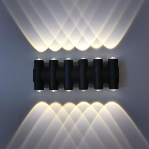 BEIAIDI 8W 10W 12W Modern Waterproof Garden Porch LED Wall Lamp Outdoor Villa Hotel Corridor Balcony Aisle Spotlight Sconces