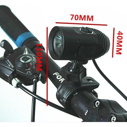 Bicycle recorder 720p outdoor sports DV T6 bicycle headlight motorcycle head lamp