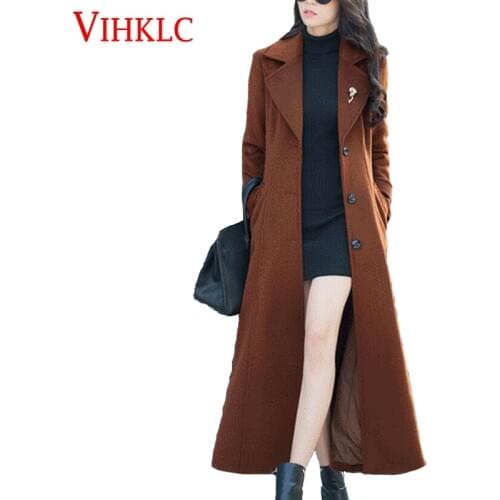 Женские классические пальто VIHKLC China At AliExpress