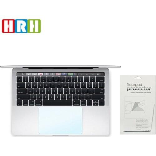 HRH High Quality Trackpad Protector with High Clear Film for Macbook Pro 13"15"Touch Bar A1706 A1707 A1989 A1990 A2159