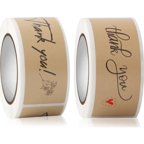 150 Pcs Thank You Stickers Gift Sealing Stickers Thank You Adhesive Labels For Shipping Bags Packaging Gift Sealing Labels Decor