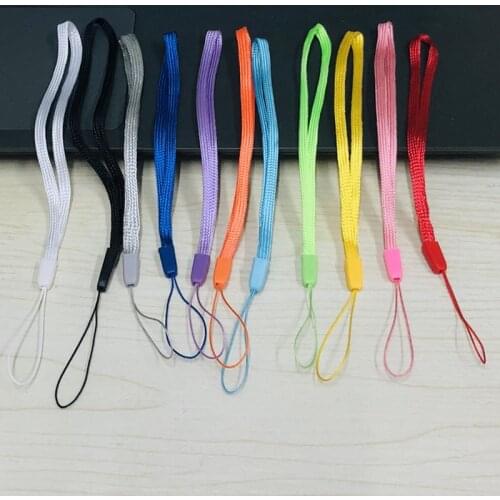 200Pcs Multicolor Short Handy Wrist Lanyards for Selfie Stick USB Flash Drive Key ID Badge Holder Mp3 and Electronic Devices