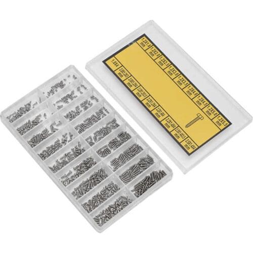 Watch Back Case Screw Watch Back Cover Repairing Screw Box Kit Professional Repairing Tool Hot Sale 2020