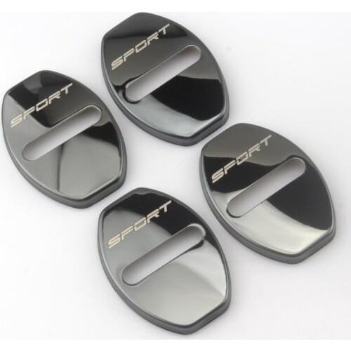 4pcs Stainless Steel Car Door Lock Cover For Volkswagen VW Tiguan Polo Sagitar Passat B6 B7 Golf 5 6 7 MK6 For Skoda Octavia A7