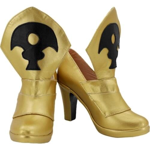 FGO Fate Grand Order Shoes Servant The Queen of the Underworld Ereshkigal Cosplay Shoes Boots Halloween European Size