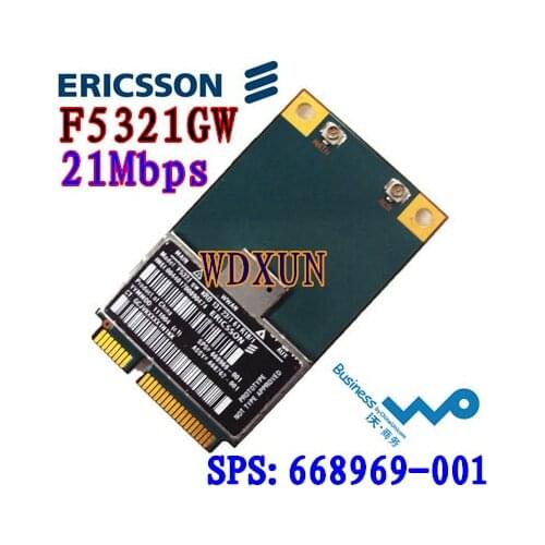 Hs2350 Ericsson F5321GW F5321 HSPA+ 3G UMTS WWAN A-GPS Mini PCIe Modul NEU H4X00AA 668969-001