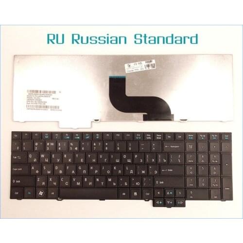 Laptop Keyboard for Acer Travelmate 5760 5760G 6595 6595G 8573 8573G 7750 7750G RU Russian Version Black