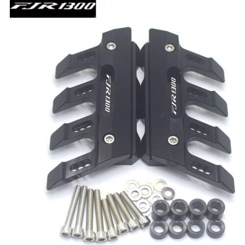 For YAMAHA FJR 1300 FJR1300 Motorcycle Mudguard Side Protection Mount Shock Absorber Front Fender Cover Anti-fall Slider