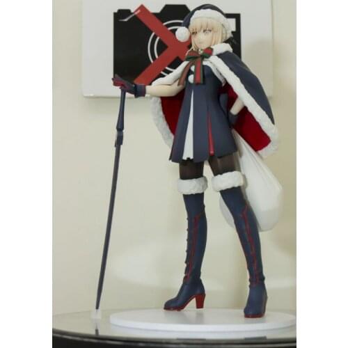 Saber altria pendragon santa alter rider Servant Figure Fate Grand Order fgo Christmas ver. model toy