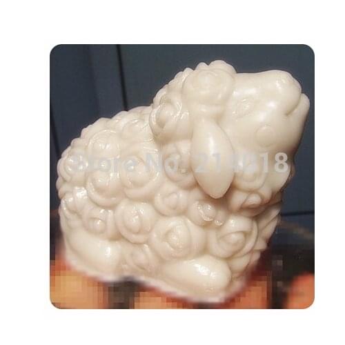 Sell hot Goat/ sheep modelling silicon soap mold Cake decoration mold Handmade soap mold free shipping
