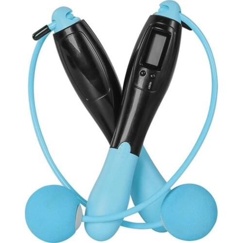 Jump Rope Gym Student Counter Counting Jump Rope Adjustable Skipping Wire Fitness Gear Fitness Tool