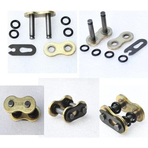 4Pcs Gold 530 O-Ring Motorcycle Chain Master Links For Motorbike racing scooter ATV Dirt Motorcross Vintage Street